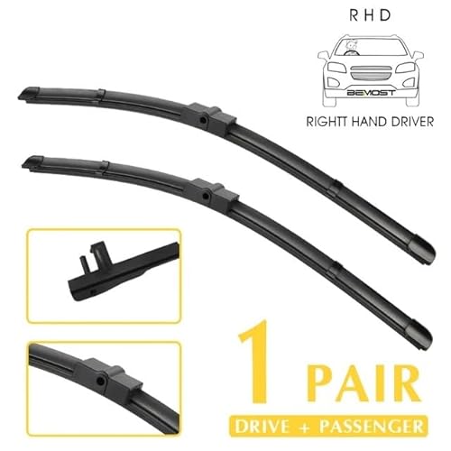 Auto-Wischerblätter Auto-Wischerblätter/Passend for Ford Focus MK2 Wagon 2004-2011 Windschutzscheibe Windschutzscheibe Frontscheibenblätter 26"+17" Autozubehör Car Windscreen Wiper(Right Steering) von KFJFDHES