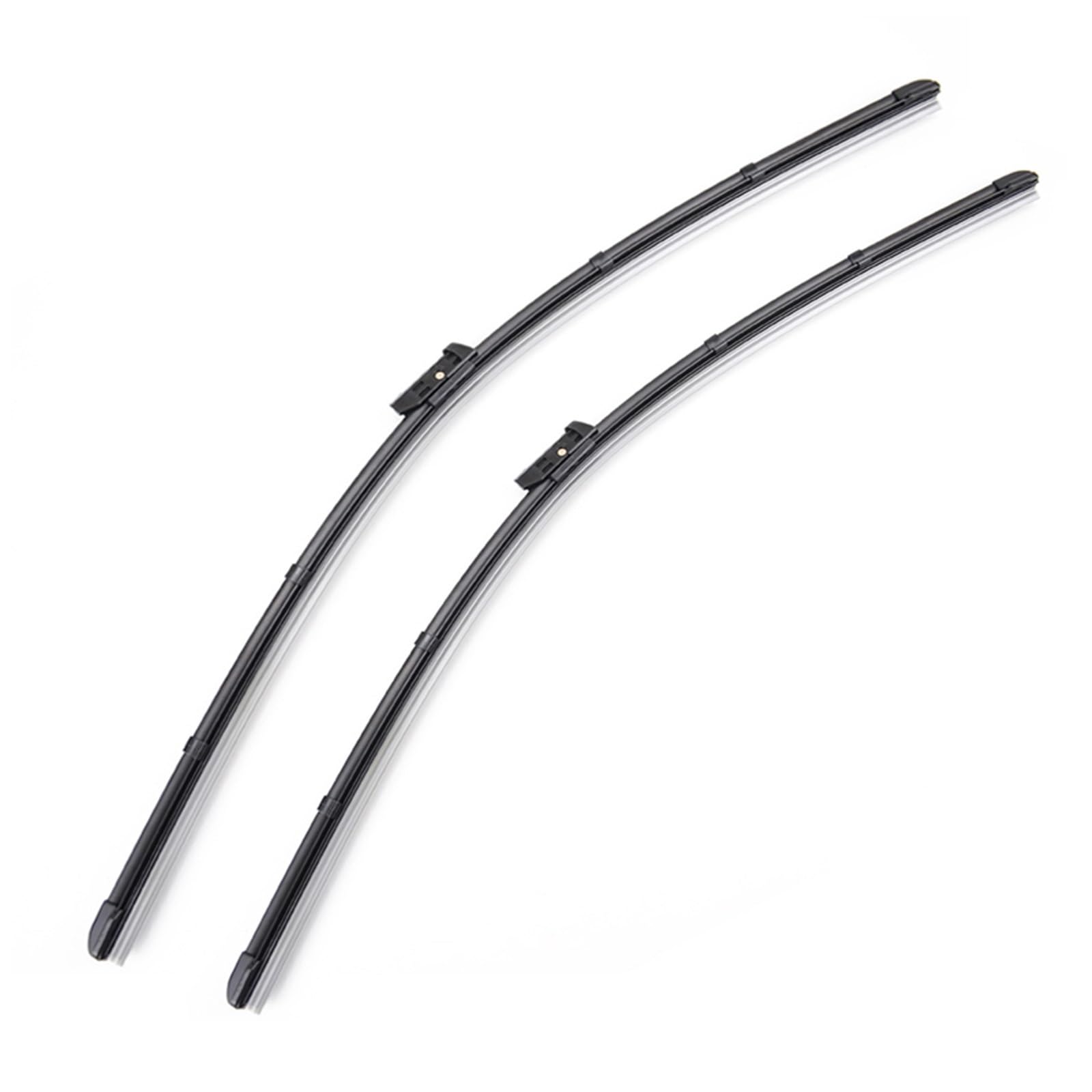 Auto-Wischerblätter Wischerblätter for die vordere Linkslenkung, passend for VW Amarok 2013–2021, Windschutzscheibe, Fenster, Auto-Regenbürste, 24Zoll + 24Zoll, ohne Haken Car Windscreen Wiper von KFJFDHES