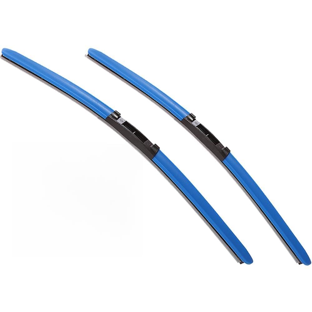 Auto-Wischerblätter Wischerblatt/Passend for Jeep Renegade Avenger SUV 2014 2015 2016 2017 2018 2019 2020 2021 2022 2023 2024 Autozubehör Car Windscreen Wiper(Blue (RHD),Renegade 2014-) von KFJFDHES