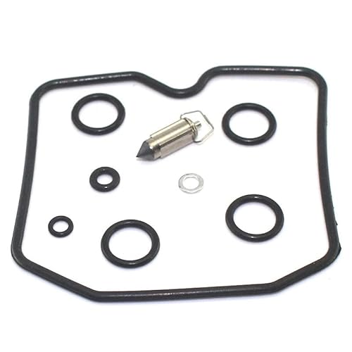 Motorrad-Vergaser-Reparatursatz, kompatibel mit KLR600A KL600A KLR600B KLR600 KLR 600 A B KL600B KL 600 A B schwimmende Nadeldichtung (1 Set) von KFJFDHES