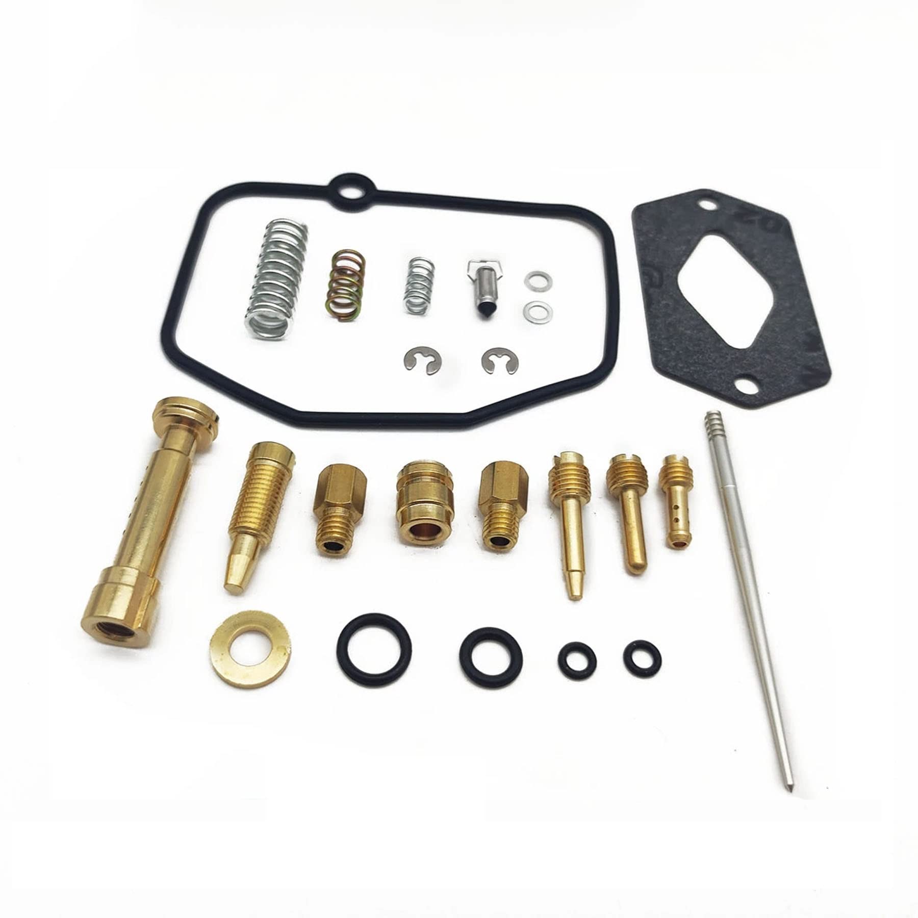 Motorrad-Vergaser-Reparatursatz, schwimmende Nadel-Dichtungsteile, kompatibel mit DT125R 1988-2003 DT125RE DT125 DT 125R (Gold) von KFJFDHES