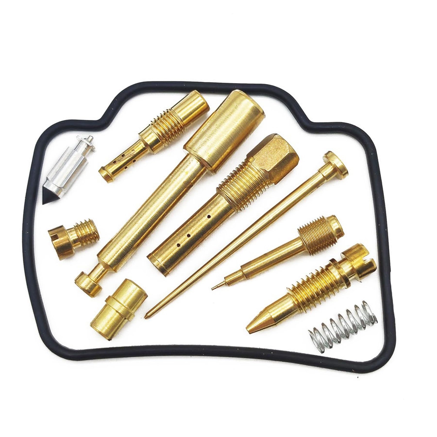 Motorrad Vergaser Wartung Jet Reparatur Kit Schwimmende Nadel Teile für Honda CB750 RC42 CB75 750CC 1992-2008 CB 750 RC 42 (1 Set) von KFJFDHES