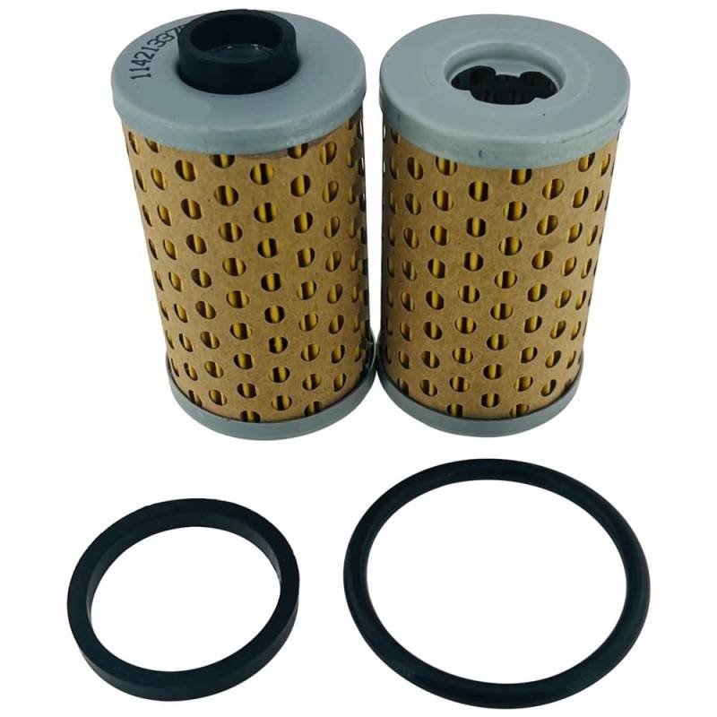 2 STÜCKE Motorrad Ölfilter Kompatibel Mit R45 R45N R50/5 R60 R65 R65LS R75 R80 R80GS R80R R80RT R80ST R90 R100 HF161 von KFJHTWG