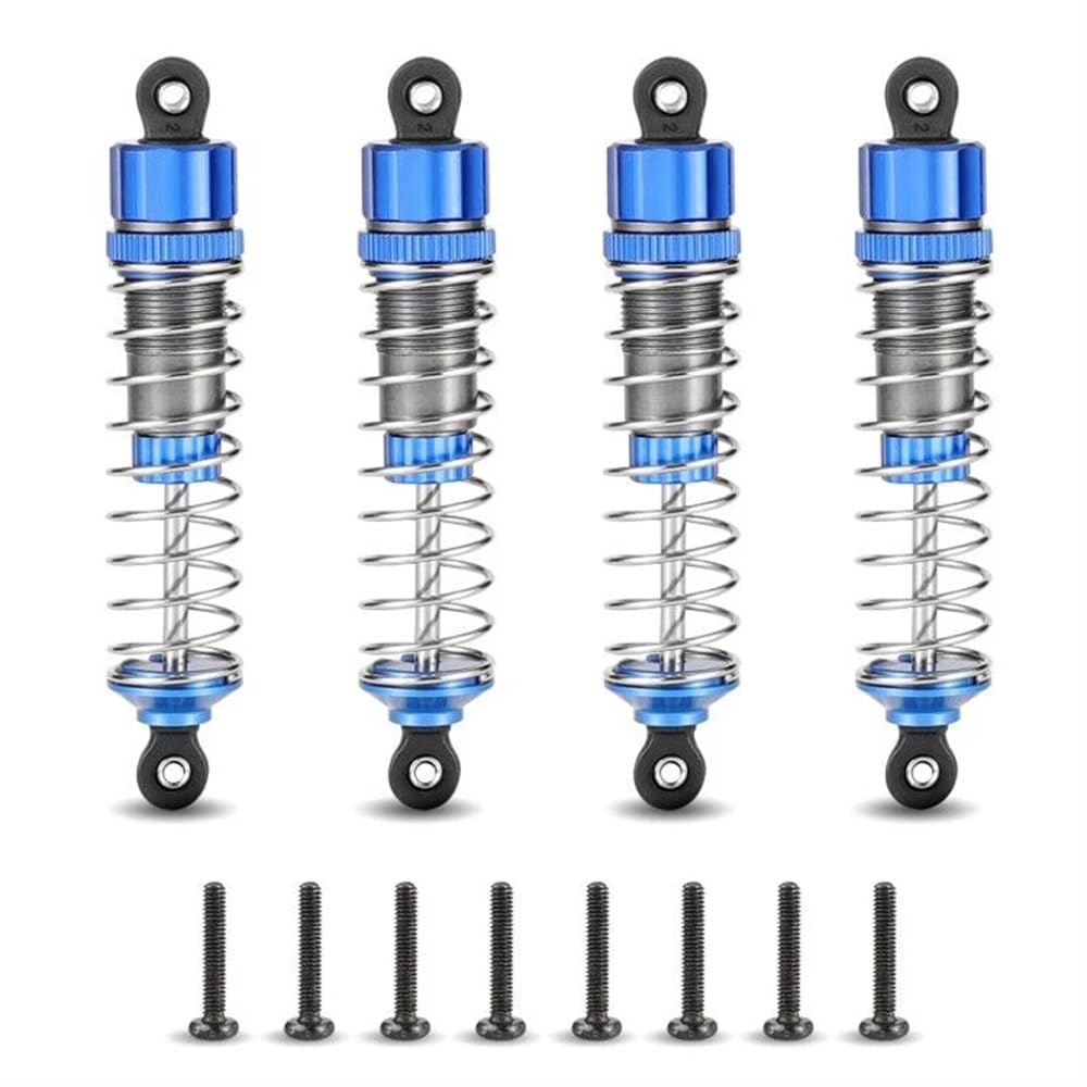 4 Stück Öldruckdämpfer mit Aluminiumkappe im Maßstab 1/12, kompatibel mit den Ersatzmodellen 2995 2993 T2100 (4 Stück) von KFJHTWG