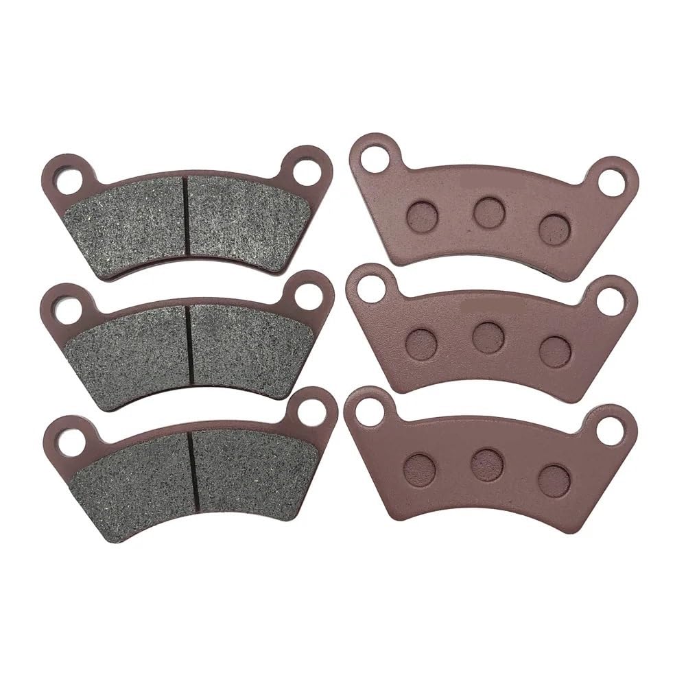 Kompatibel mit hinteren Bremsbelägen und Reibungsplatten Compatible with 260 300CC ATV FA D300 G300 H300 4.3.01.3370(3 Pairs) von KFJHTWG