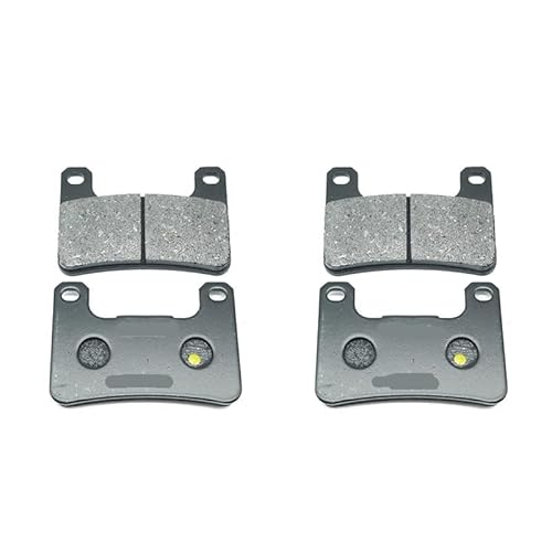 Kompatibler Bremsbelagsatz für GSXR600 GSXR750 2006 bis 2009 und GSXR1000 2007 2008 vorne und hinten(2 FRONT BRAKE PADS) von KFJHTWG