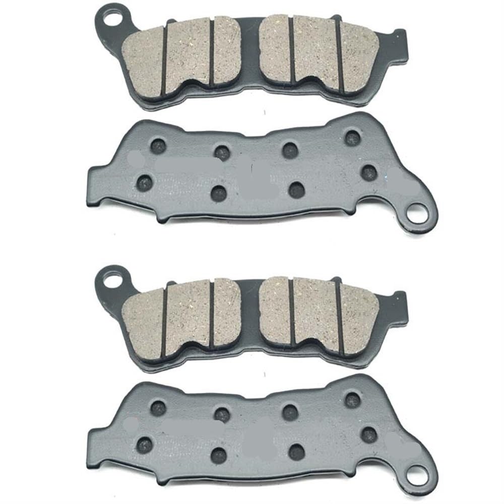 Kompatibler vorderer und hinterer Bremsbelagsatz für 700 XL700V ABS 600 CB600F CB600 2007 2008 2009 2010 2011(2 FRONT BRAKE PADS) von KFJHTWG