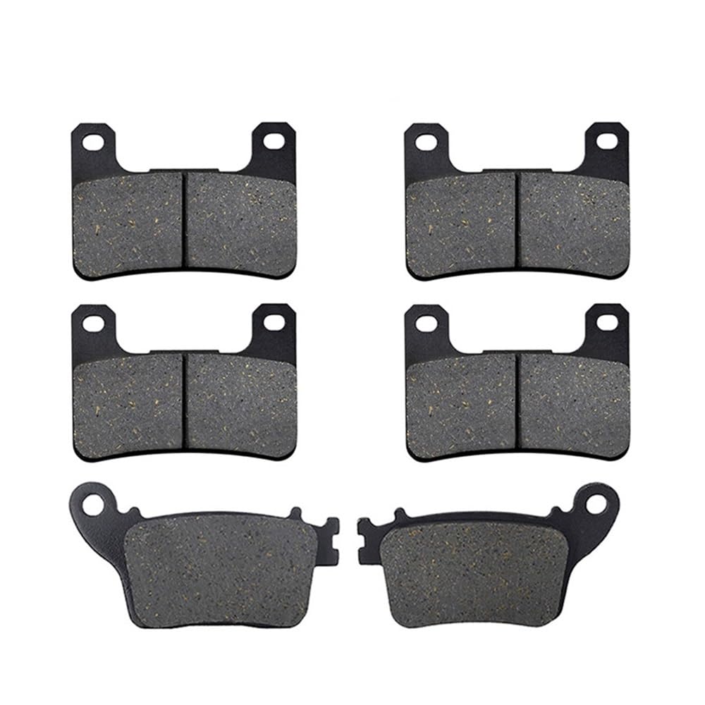 Motorrad-Bremsbeläge vorne und hinten, kompatibel mit GSXR1000 2009 bis 2014, ZX1000 ZX10R ABS 2011 2012 2013 2014(FRONT AND REAR PADS) von KFJHTWG