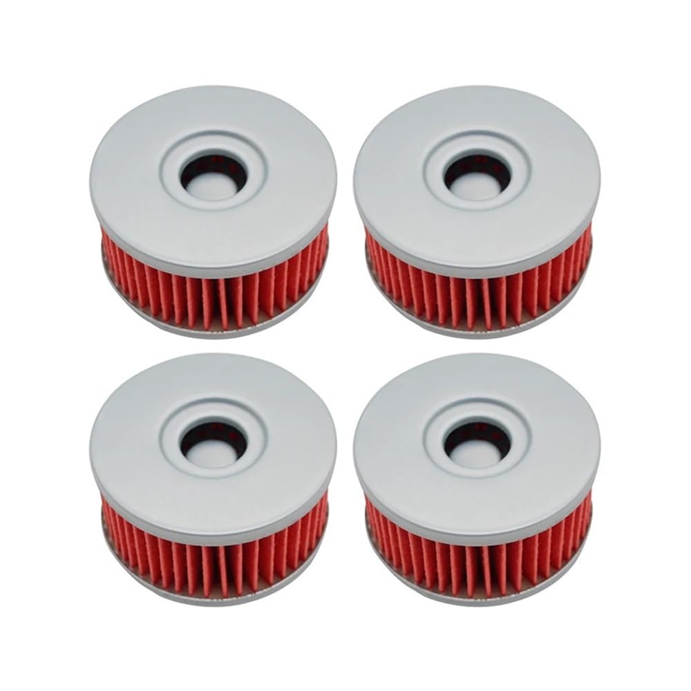 Motorrad-Ölfilter, kompatibel mit GN250 GN400 GN 250 400 GZ250 GZ 250 SG350 SP250 SP400 VL125LC 125, erhältlich in 1, 2 oder 4 Stück(4 PIECES) von KFJHTWG