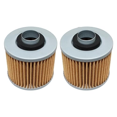 Motorrad-Ölfilter, kompatibel mit XV535 535 XVS1100 1100 XV250 250 TDM850 850 XT250 247, erhältlich in 1 2 4 6 Stück(2 PCS) von KFJHTWG