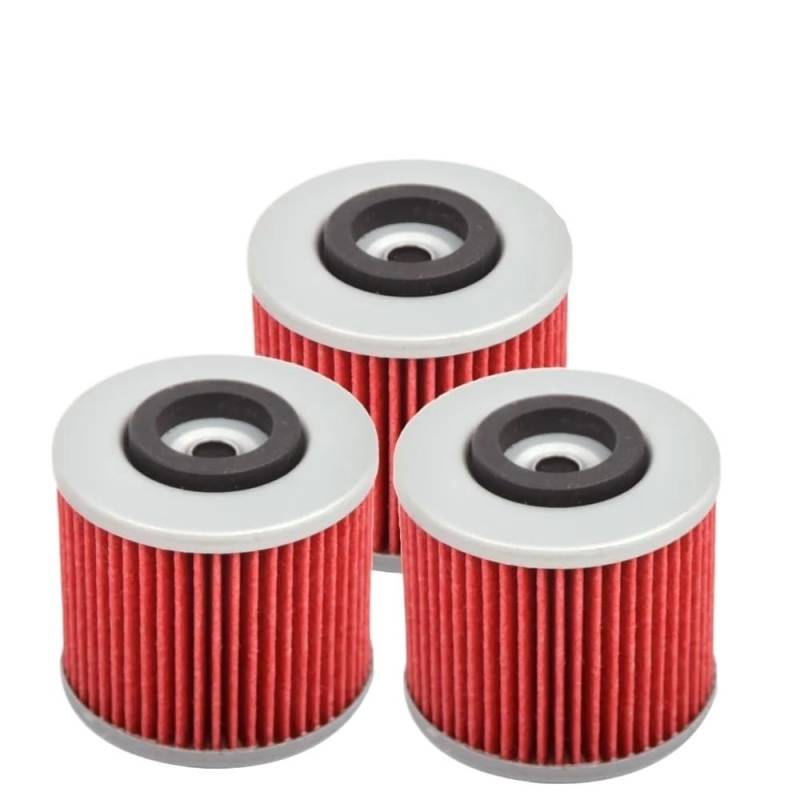 Motorrad-Ölfilter, kompatibel mit YD250 SRX400 XT660 XVS400 XVS250 Drag XV250 V-Star Virago YD SRX XV XVS 250 SR400 399 400(Buy 3pcs send 1pcs) von KFJHTWG