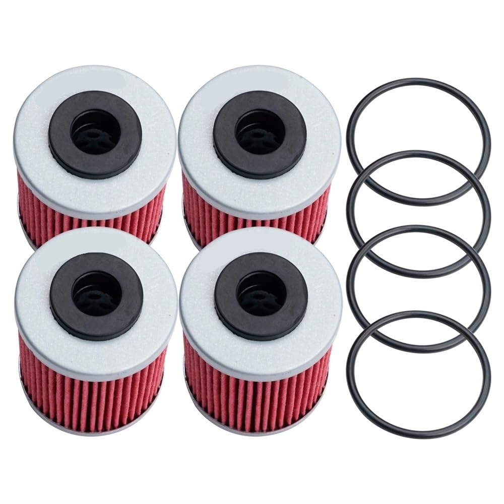 Motorrad-Ölfilter-Reiniger, kompatibel mit 450 525 XC 250 400 450 EXC 520 MXC 660 SMC 690 525 SMR 560 SMR(4pcs) von KFJHTWG