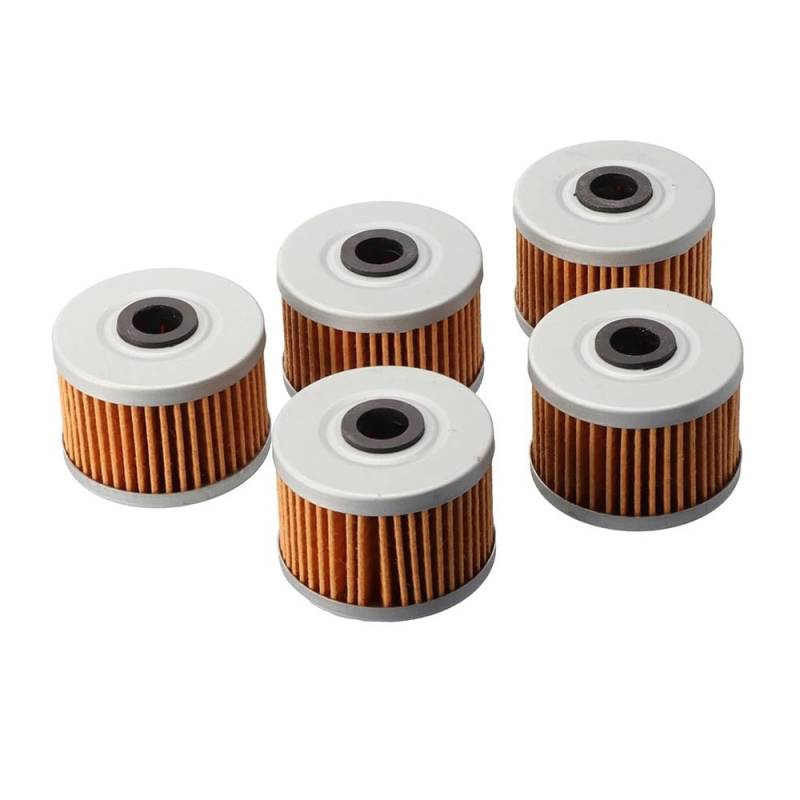 Motorrad-Ölfilter-Reiniger, kompatibel mit CF 250NK NK250 250SR SR250 250 250 SR CF250, Ersatzteile(5 pcs) von KFJHTWG