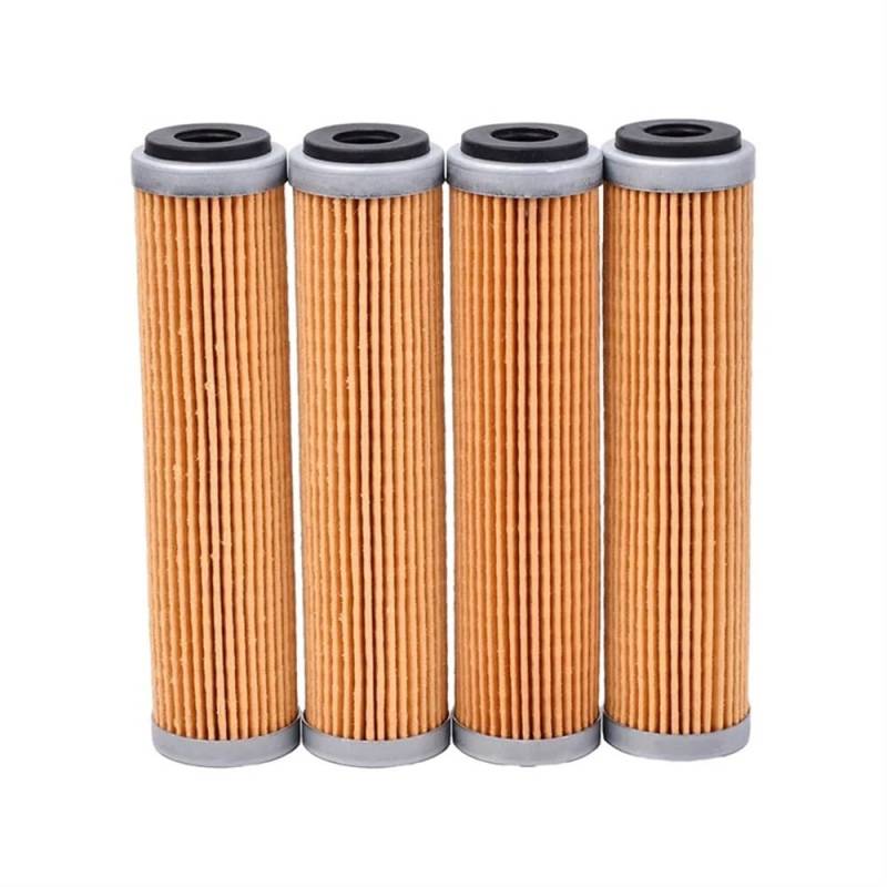 Motorrad-Ölfilter kompatibel mit Betamotor 350 350 S 390 4T 390 RS 390 S 400 430 430 S(4pcs Yellow) von KFJHTWG