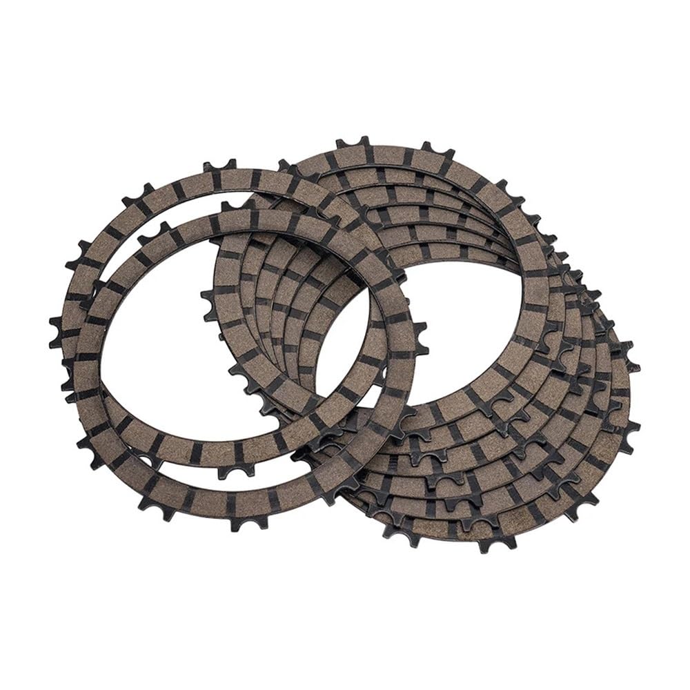 Motorradkupplungsreibung und Stahlplatten, kompatibel mit den Modellen EC250 EC300 2021–2023, EC 250 300(CLUTCH PLATES ONLY) von KFJHTWG