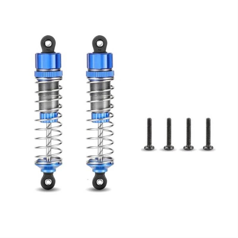 Öldruckdämpfer mit Aluminiumkappe, 4 Stück im Maßstab 1/12, kompatibel mit den Ersatzmodellen 2995 2993 T2100 (2 Stück) von KFJHTWG