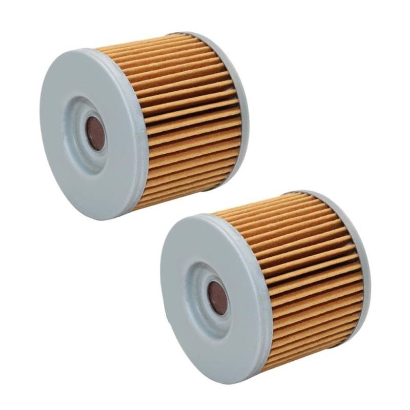 Ölfilter für DS650 RACER 644 1200 NTX Motor, kompatibles Motorradzubehör(2 PCS) von KFJHTWG