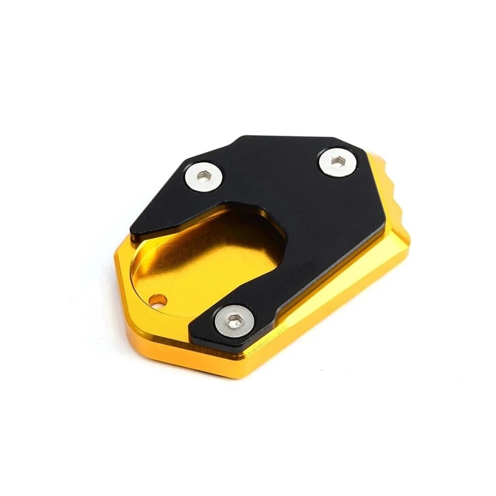 Motorrad Kickstand Fußpolster CNC-Seitenständerpolster für Kaw&asaki Ninja 300 650 1000 ER6F Ninja650 ZX6R ZX10R ZX12R Motorradplatte Ständerverlängerung Schlüsselanhänger von KFRNXNEWQ