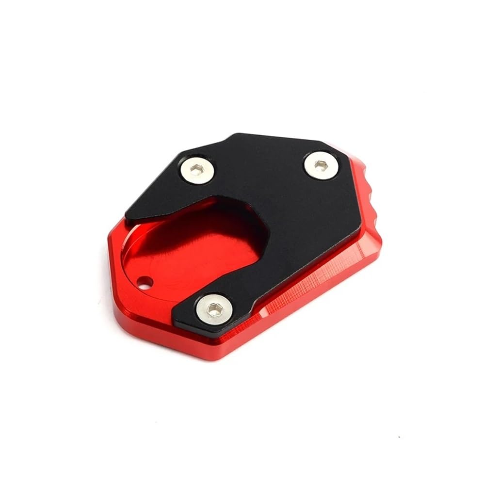 Motorrad Kickstand Fußpolster CNC-Seitenständerpolster für Kaw&asaki Ninja 300 650 1000 ER6F Ninja650 ZX6R ZX10R ZX12R Motorradplatte Ständerverlängerung Schlüsselanhänger von KFRNXNEWQ