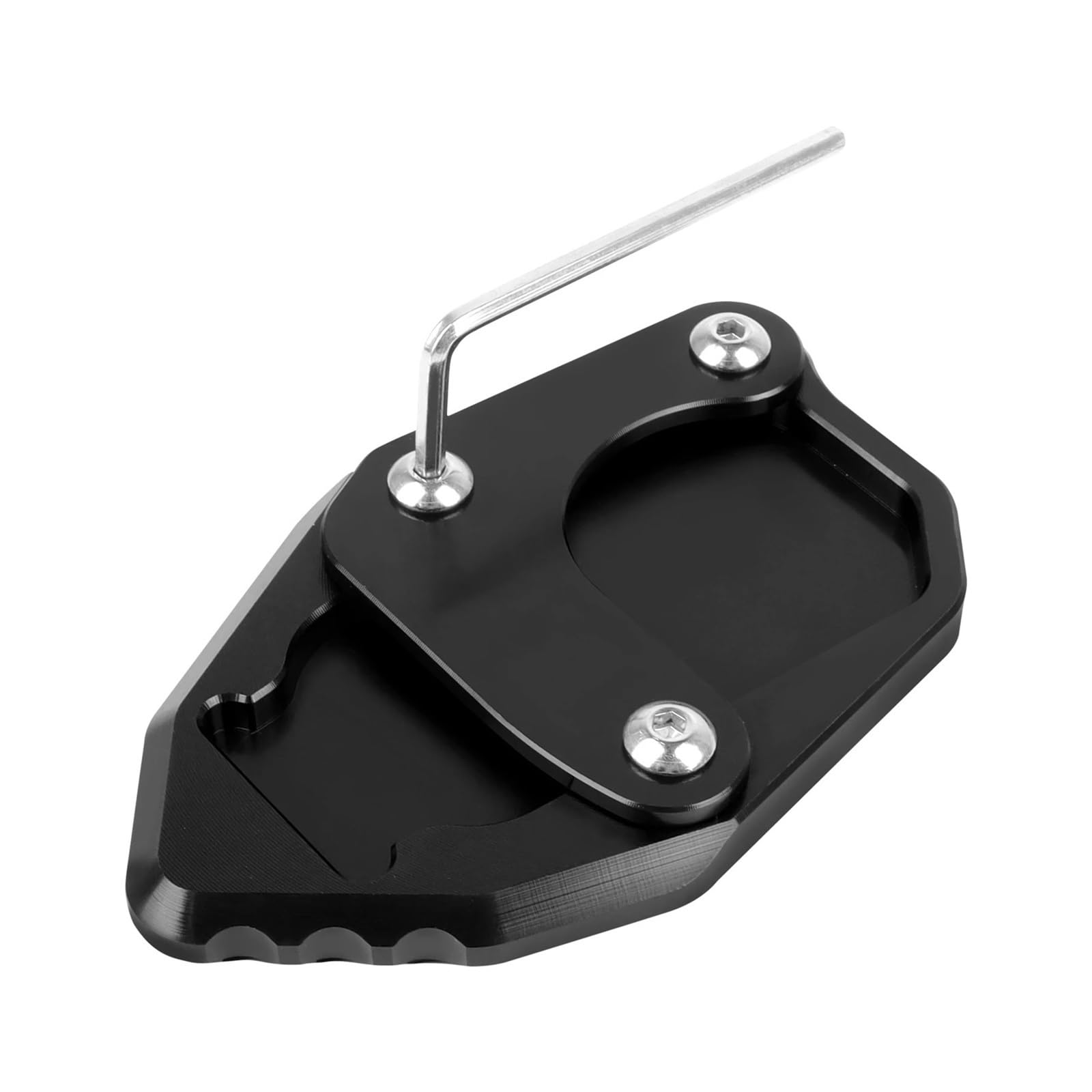 Motorrad Kickstand Fußpolster CRF300L Fußseitenständer Motorrad Kickstand Extension Pad Stützplatte Vergrößern Für CRF 300 L CRF 300 Rally 2020 2021 2022 2023 von KFRNXNEWQ