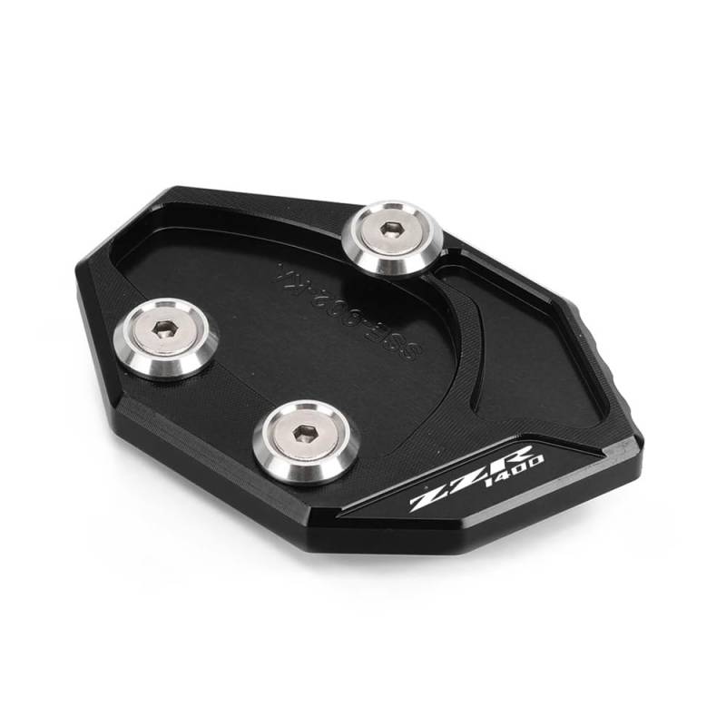 Motorrad Kickstand Fußpolster FÜR Kaw&asaki GTR1400/Concours ZZR1400 Ninja ZX14R/ZX14 14 2008-2023 Seitenständer Pad Platte Kickstand Enlarger Support Extension von KFRNXNEWQ