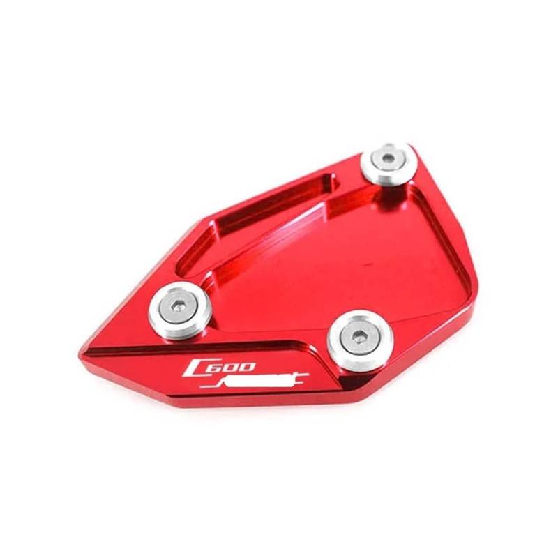 Motorrad Kickstand Fußpolster Für B&M&W C650GT C600 Sport 2012 2013 2014 2015 Motorrad CNC Aluminium Ständer Fuß Seite Stehen Verlängerung Pad Unterstützung Platte von KFRNXNEWQ