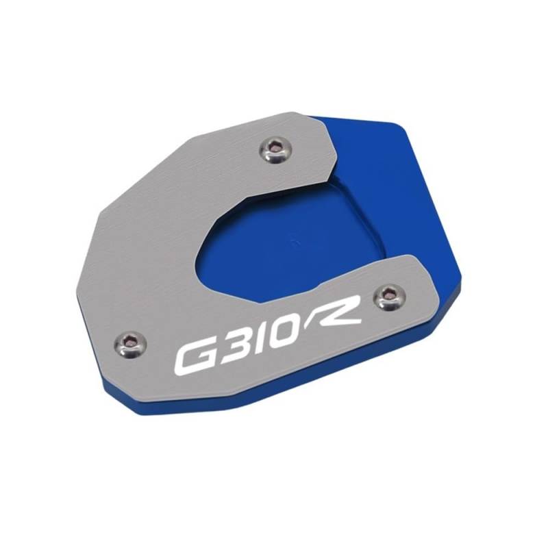 Motorrad Kickstand Fußpolster Für G310R 17-20 G310GS 17-18 CNC Kickstand Fuß Seiten Stehen Pad Motorrad Verlängerung Enlarger Unterstützung Platte g310r g310gs von KFRNXNEWQ