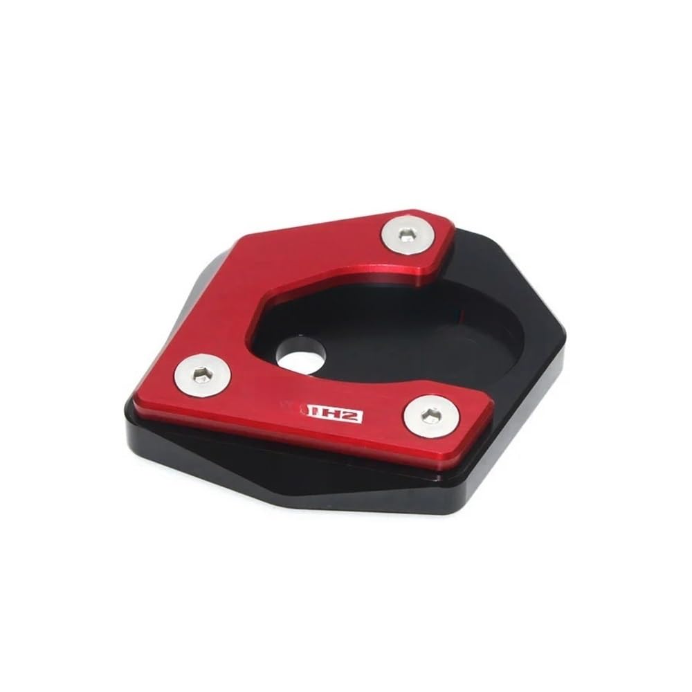 Motorrad Kickstand Fußpolster Für Kaw&asaki Z H2 ZH2 Zh 2 2020-2022 Motorrad Zubehör Ständer Vergrößern Platte Seite Stehen Verlängerung Pad von KFRNXNEWQ