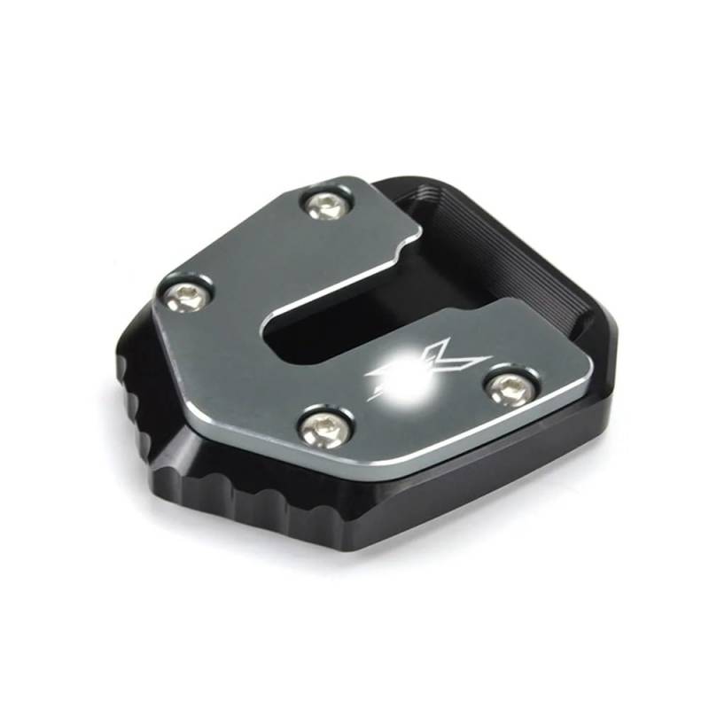 Motorrad Kickstand Fußpolster Für Macbor Montana XR5 510 XR 510 2023 2024 2025 Motorrad Ständer Verlängerung Platte Fuß Seite Stehen Enlarger Pad Zubehör von KFRNXNEWQ