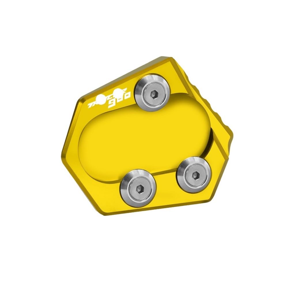 Motorrad Kickstand Fußpolster Für Tracer 900 14-18 CNC Ständer Fuß Seite Stehen Vergrößern Verlängerung Pad Unterstützung Platte Motorrad Teile Tracer900 von KFRNXNEWQ