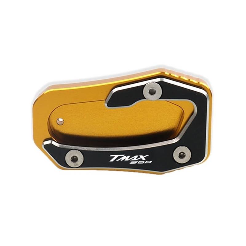 Motorrad Kickstand Fußpolster Für YAM&AHA Tmax Tech Max T-MAX TMAX 560 TMAX560 2019-2023 CNC Kickstand Fuß Seite Stehen Verlängerung Pad Unterstützung Platte Vergrößern von KFRNXNEWQ