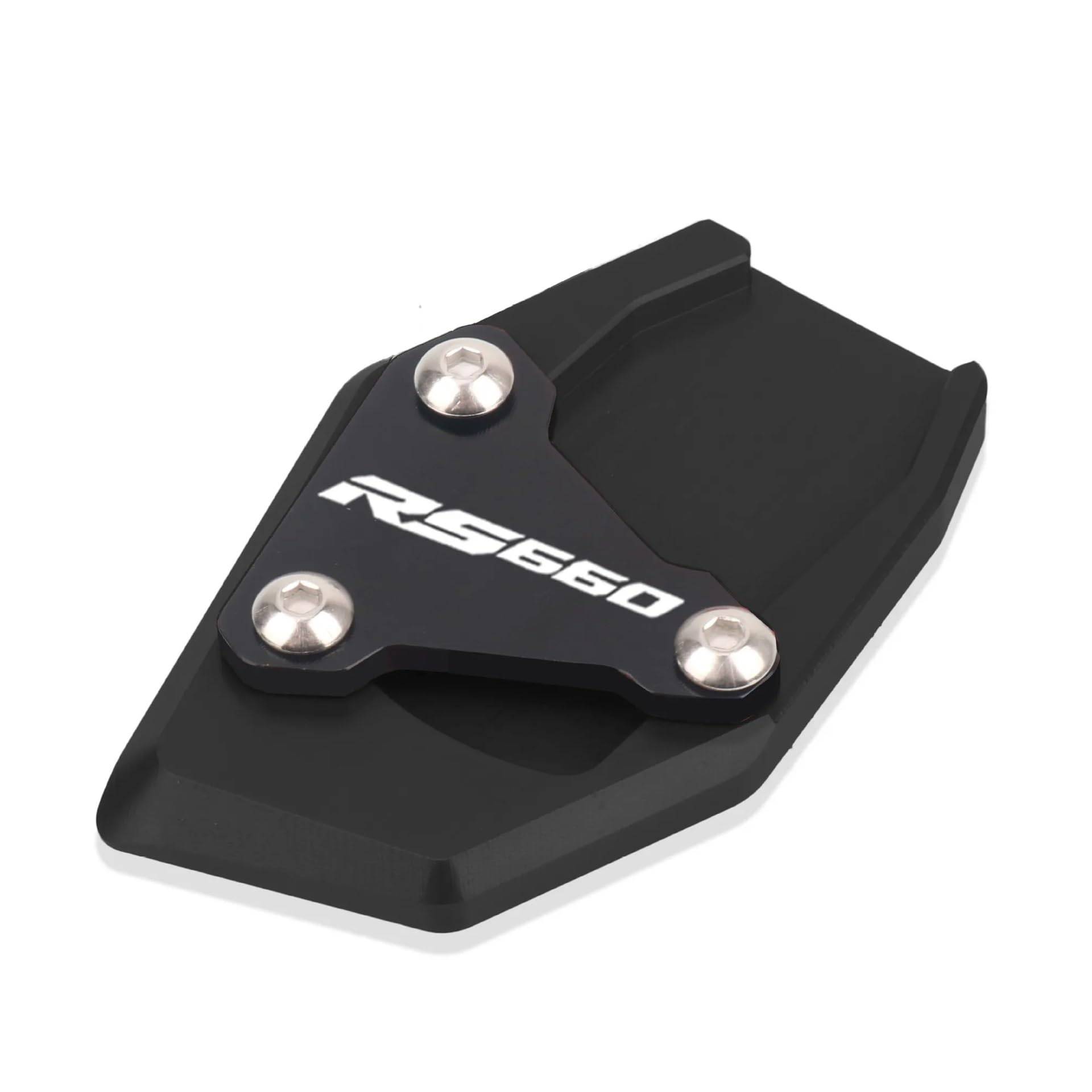 Motorrad Kickstand Fußpolster Motorrad Neue Seite Stehen Ständer Pad Erweiterung Vergrößerungs Platte Zubehör Teile Für Ap&rilia RS660 rs 660 2020 2021 2022 2023 von KFRNXNEWQ