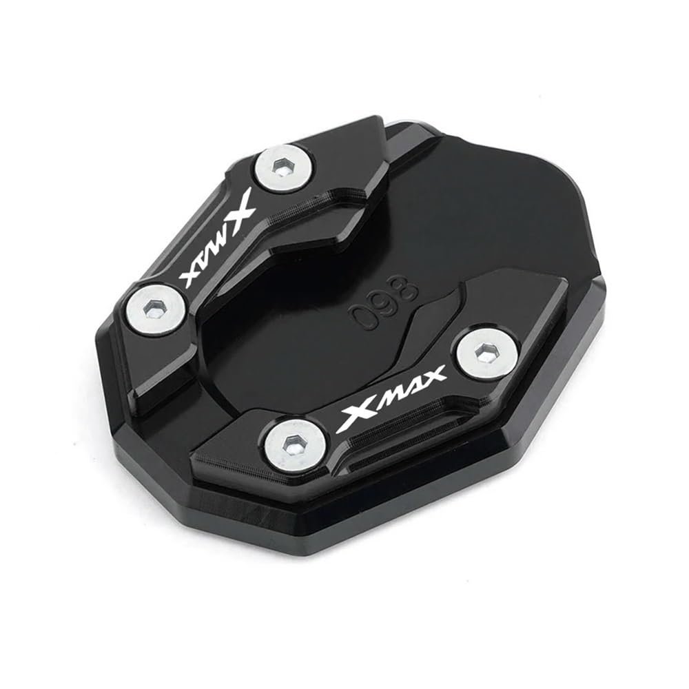 Motorrad Kickstand Fußpolster Motorrad Ständer Fuß Seite Stehen Verlängerung Pad Unterstützung Platte Vergrößern Für YAM&AHA Xmax 300 400 125 X-MAX300 X-MAX400 X-MAX z von KFRNXNEWQ