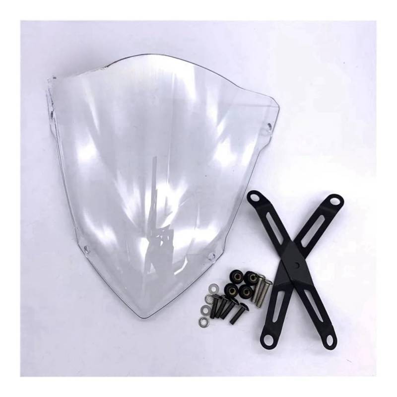 Motorrad Luftabweiser Frontscheibe Für YAM&AHA MT-03 MT03 MT 03 MT25 MT-25 2020 2021 2022 2023 Motorrad Windschutzscheibe Windschutz Kit Deflektor von KFRNXNEWQ