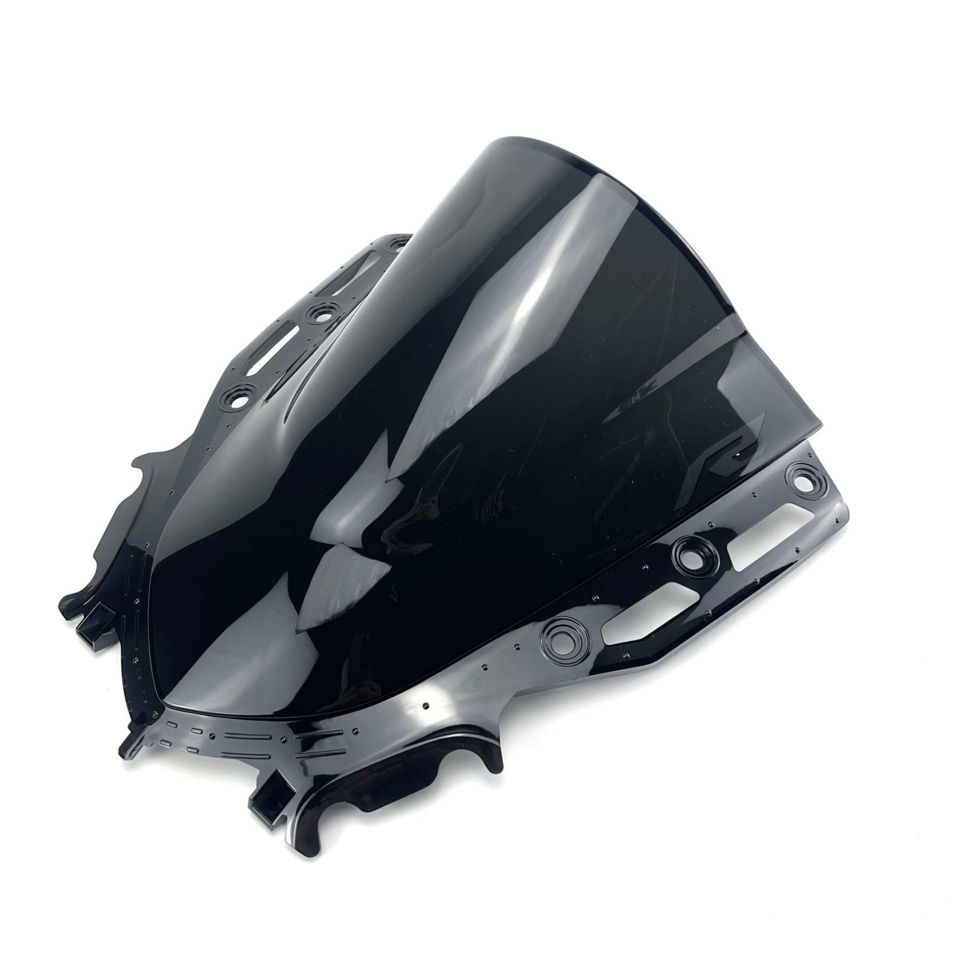 Motorrad Luftabweiser Frontscheibe Motorrad Sport Schwarz Windschutzscheibe Windschutz Vorne Deflektor Viser Visier Für YAM&AHA YZF-R15 V4 YZF R15 V4.0 2021 2022 von KFRNXNEWQ