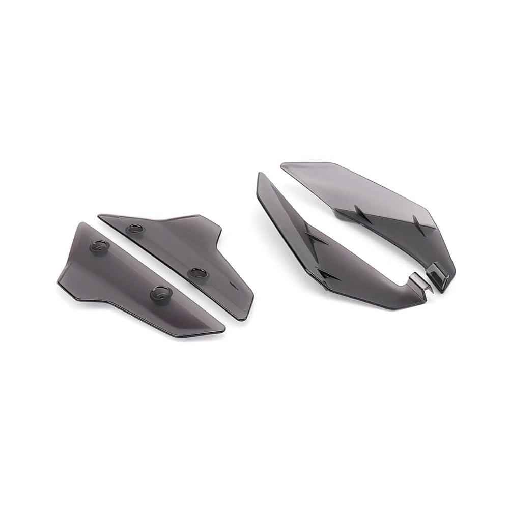 Motorrad Luftabweiser Frontscheibe Motorrad Zubehör Für h&ond&a XL 750 Transalp XL750 TRANSALP 2023 2024 Frontscheibe Seite Spoiler Deflektor Kit von KFRNXNEWQ