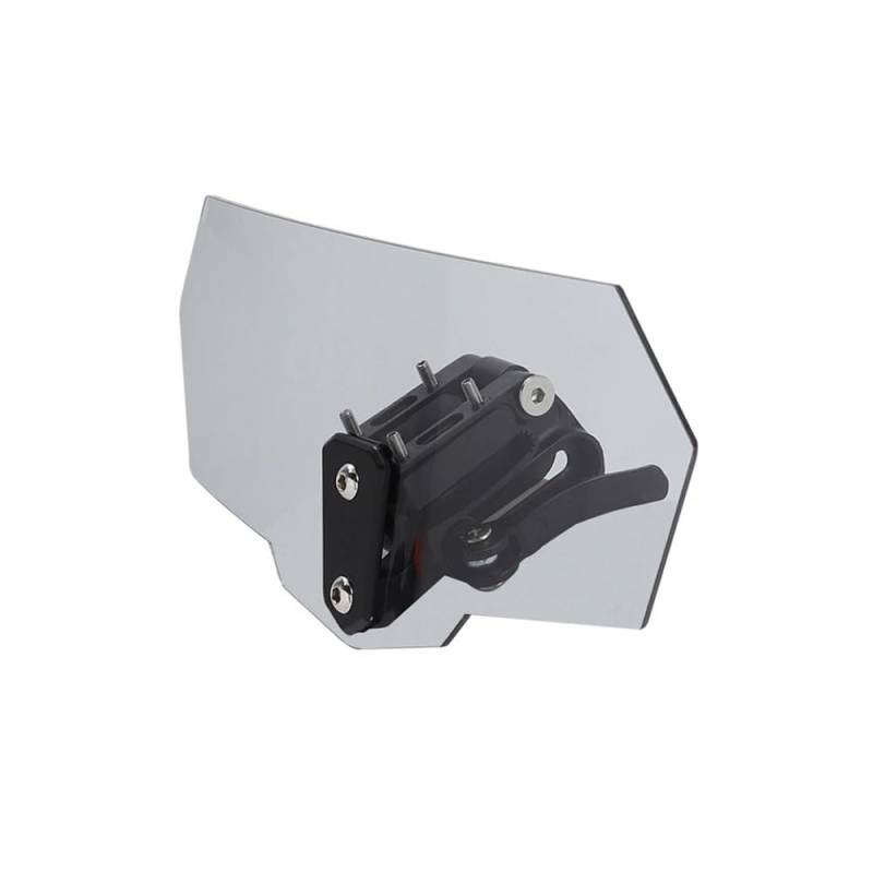 Motorrad Luftabweiser Frontscheibe Universal Motorrad Risen Clip Auf Windschutzscheibe Verlängerung Spoiler Air Deflektor Für B&M&W R1200GS XADV von KFRNXNEWQ