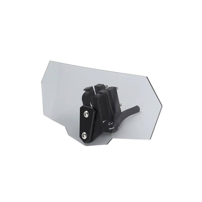 Motorrad Luftabweiser Frontscheibe Universal Motorrad Riser Clip Auf Windschutzscheibe Verlängerung Spoiler Air Deflektor Für B&M&W R1200GS von KFRNXNEWQ