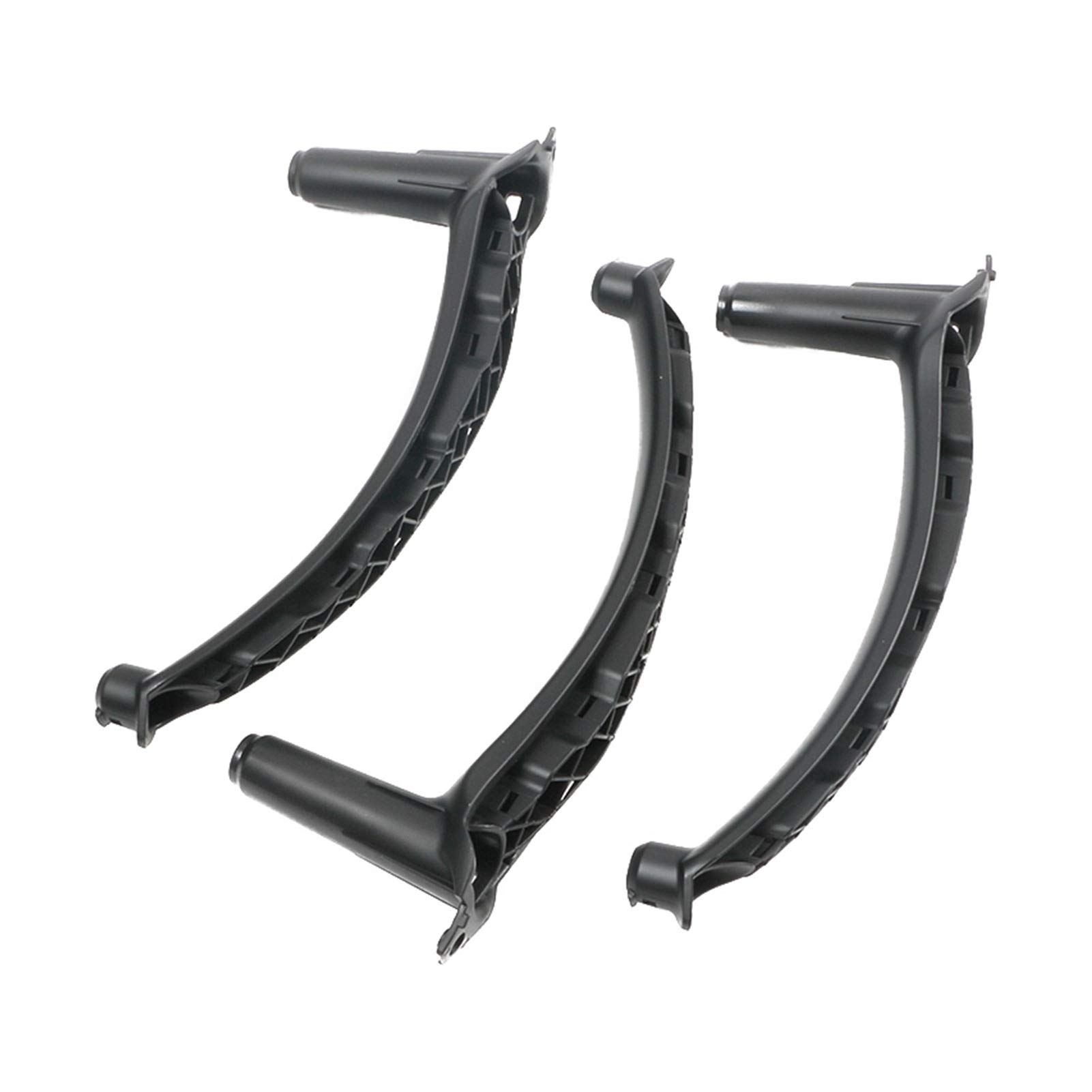 Auto InnentüRgriff,Auto Innen TüRgriff 1 STÜCKE Auto Styling rechts links Innentür Panel Griff Zugabdeckung Auto Interieur Fit Verwendung for BMW E70 x5 E71 E72 X6(One black Right) von KFXYSM