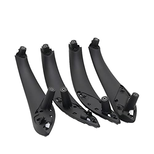 Auto InnentüRgriff,Auto Innen TüRgriff 4 teile/satz Auto Innere Türen Panelgriff Pull-Trimmabdeckung Fit Verwendung für BMW 3 Series F30 316D 318D F31 320i 325D 11-19 Autozubehör(Black) von KFXYSM