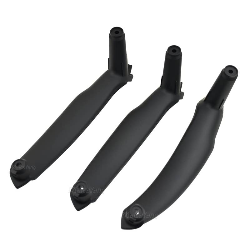 Auto InnentüRgriff,Auto Innen TüRgriff Armlehnenwagen links vorne Fahrersitz LHD Innentürgriff Innere Panel Ziehen Ziehen Abdeckung Gebrauch für BMW E70 E71 x5 x6(Black 3pcs) von KFXYSM