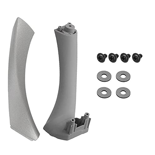 Auto InnentüRgriff,Auto Innen TüRgriff Auto Innengriff Innentürplatte Pull-Trimmabdeckung Gray Beige Black Link rechts Fit Verwendung für BMW 3 Serie E90 E91 316 318 320 325 328(Grey Right) von KFXYSM