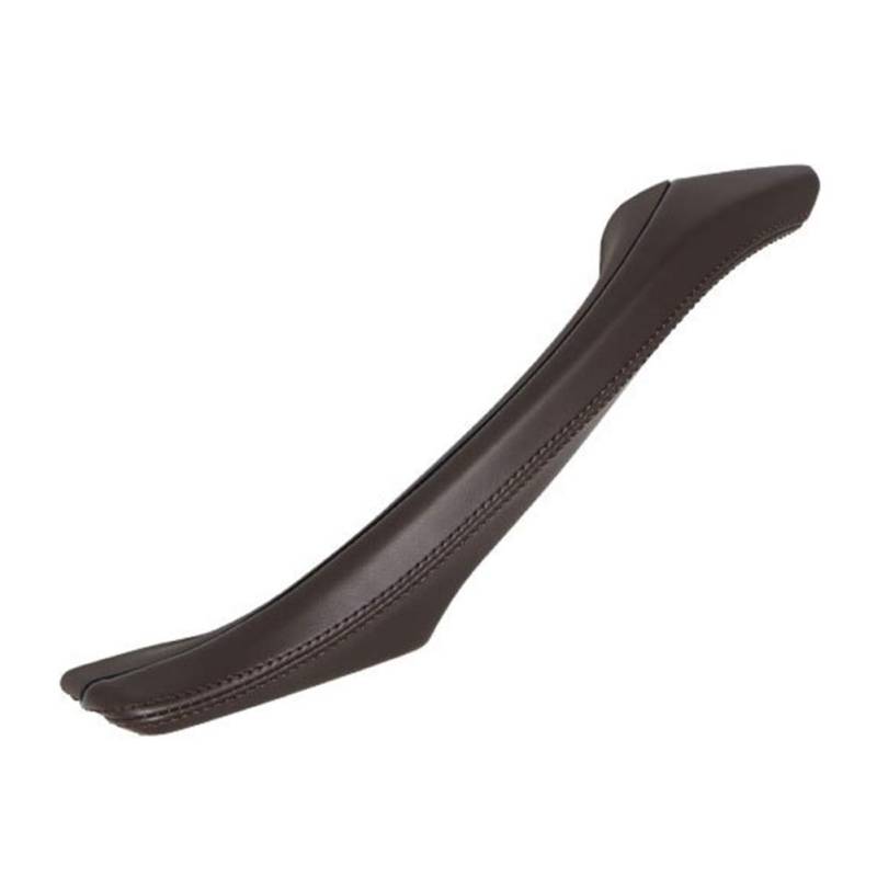 Auto InnentüRgriff,Auto Innen TüRgriff Auto links innen Innentafel Zuggriff Leder Innentür Panel Pull Griff Trim Abdeckung Fit Verwendung for BMW 5 Series F10 F18 2010-2017(Left Dark Brown) von KFXYSM