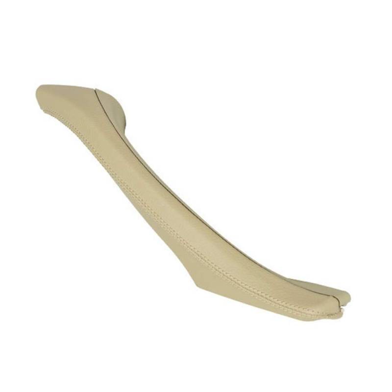 Auto InnentüRgriff,Auto Innen TüRgriff Auto links innen Innentafel Zuggriff Leder Innentür Panel Pull Griff Trim Abdeckung Fit Verwendung for BMW 5 Series F10 F18 2010-2017(Right Beige) von KFXYSM