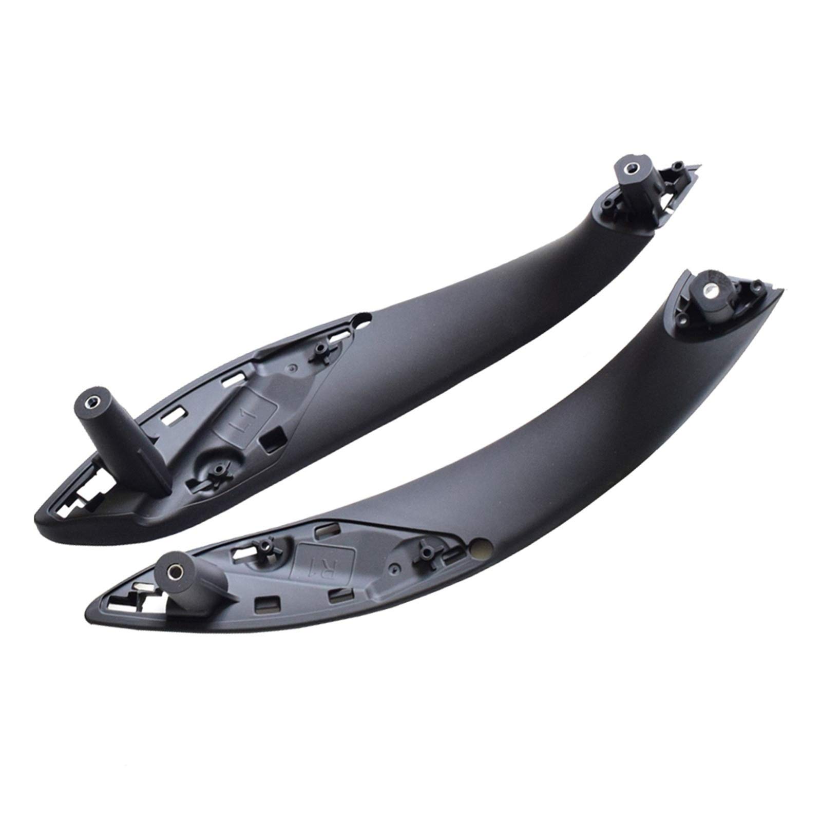 Auto InnentüRgriff,Auto Innen TüRgriff Autozubehör FIT FIT for BMW 3 Series F30 316D 318D F31 320i 325D Innere Türen Panel Griff Pull-Trimmabdeckung(Black 2pcs Front) von KFXYSM