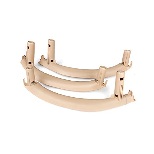 Auto InnentüRgriff,Auto Innen TüRgriff Fitnutzung für BMW X5 x6 F15 F16 F16 2014 2015 2016 2017 2018 auto ABS Innere Innentür Zuggriff Trim Abdeckung(Beige) von KFXYSM