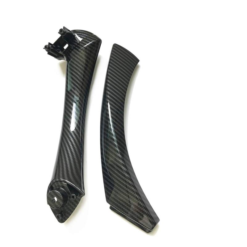 Auto InnentüRgriff,Auto Innen TüRgriff Innentür-Zuggriff mit Abdeckungsbesatz for die BMW 3-Serie E90 E91 E92 316 318 320 325 328I 2004-2012(Carbonfiber Right) von KFXYSM