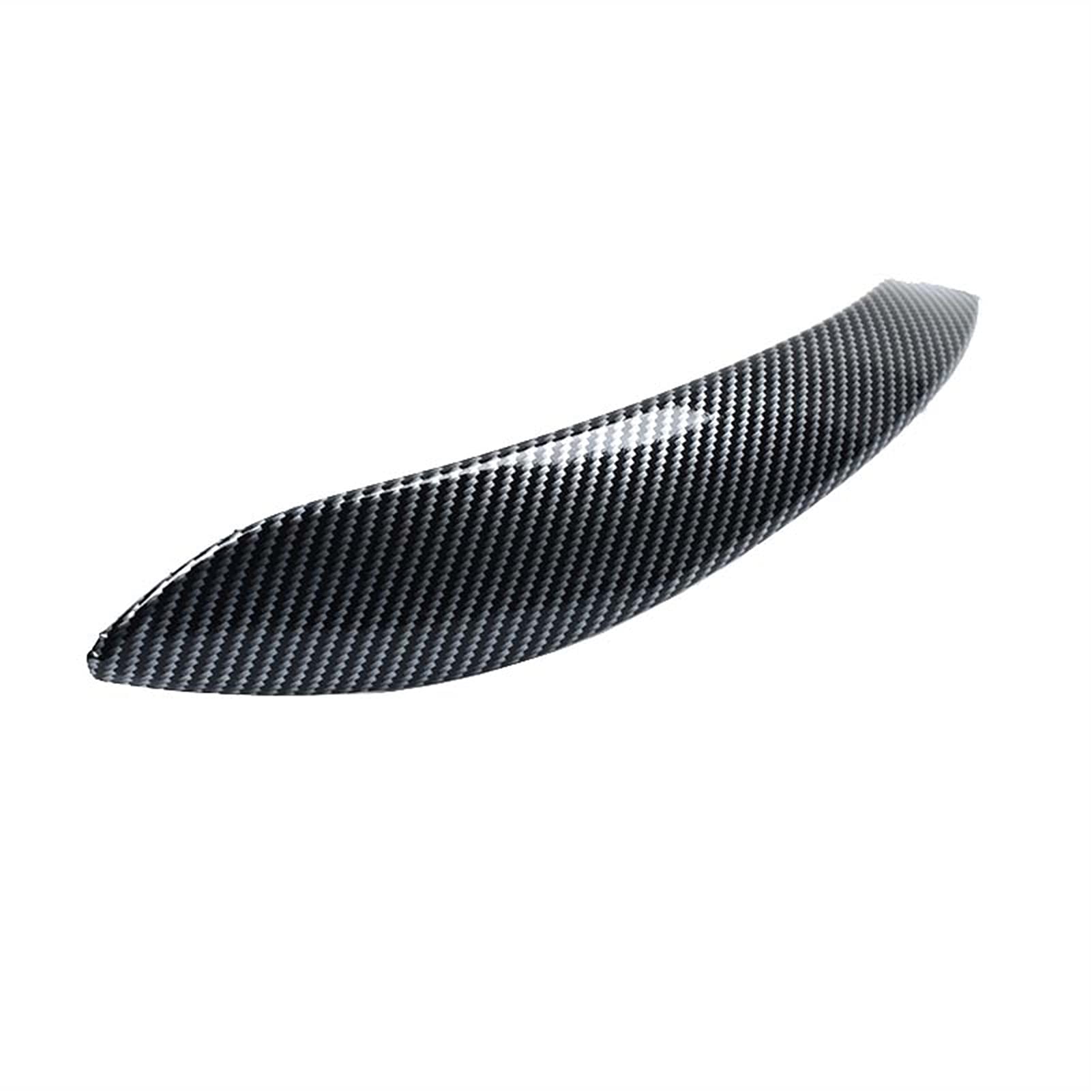 Auto InnentüRgriff,Auto Innen TüRgriff Kohlefaser Silber Schwarz Autotür Griff Abdeckung Panel passend für BMW 3 4. Serie F30 F31 F32 F33 F34 F35 F36 F80 F82 F83 F83 2013-2018(Carbon Fiber Left) von KFXYSM