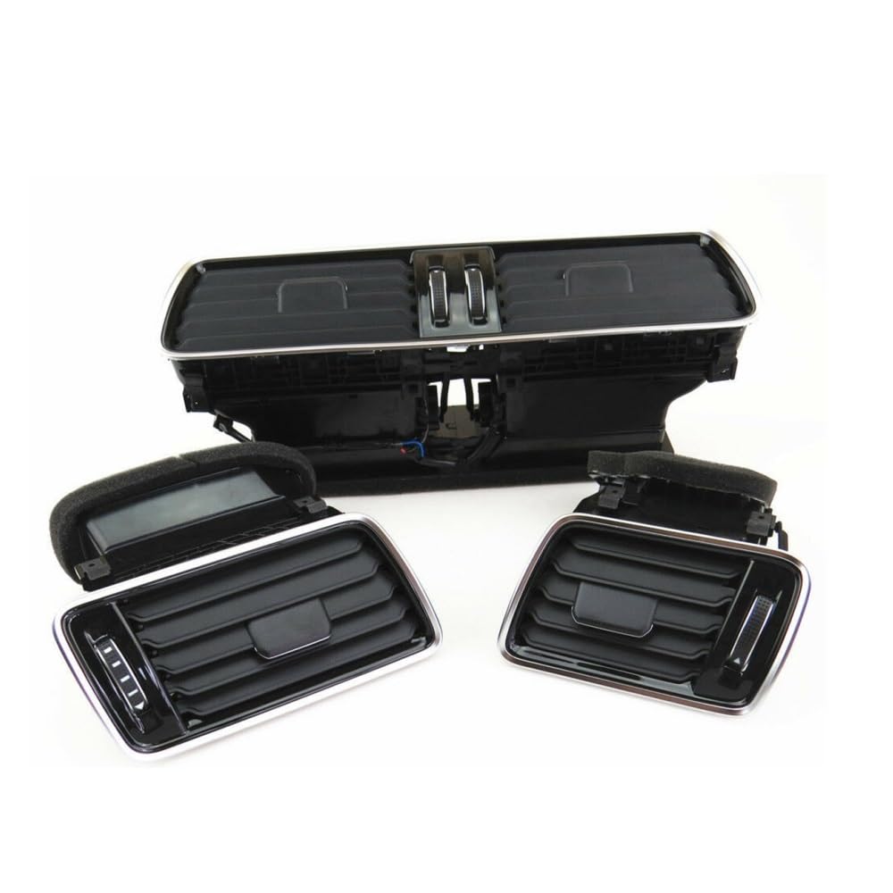 Lüftungsgitter für Auto-Klimaanlage Vorne Klimaanlage Outlet Center Armlehne Air Vent Montage Fit verwenden for VW Passat CC 09-14 Lüftungsgitter Abdeckung Klimaanlage(3pc) von KFXYSM