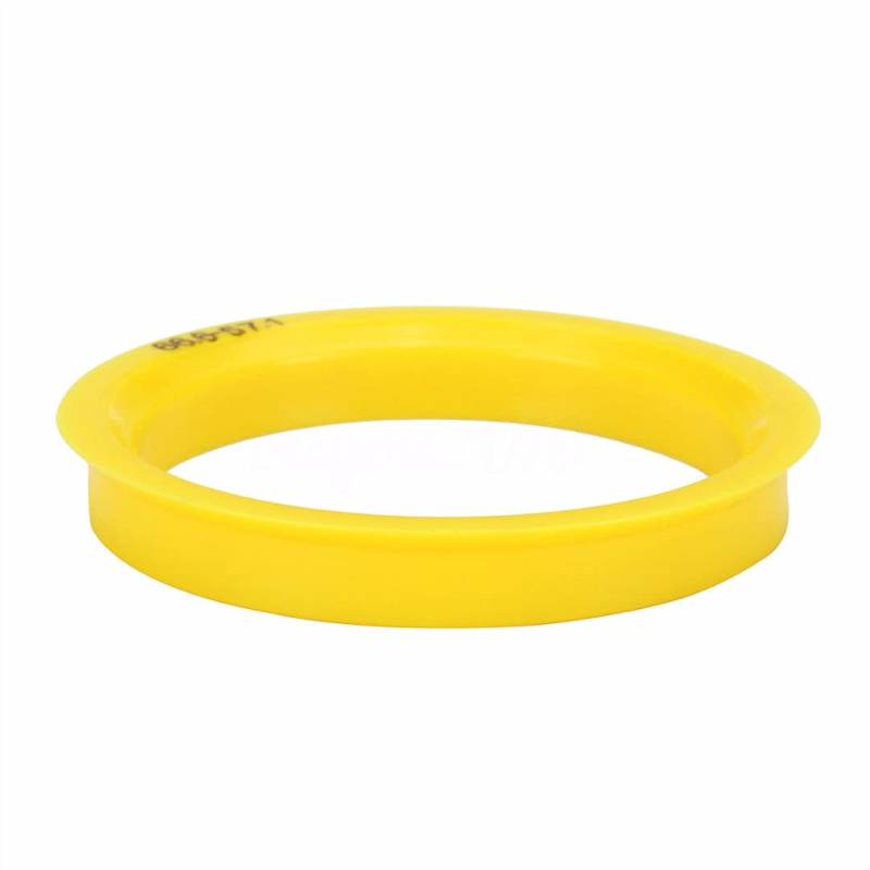 Zentrierringe Felgen,Felgen Zentrierring 4 stücke 66,6 bis 57,1mm Auto Radmitte Kragen Hub Centric Ring Durable Reifen Zubehör von KFXYSM